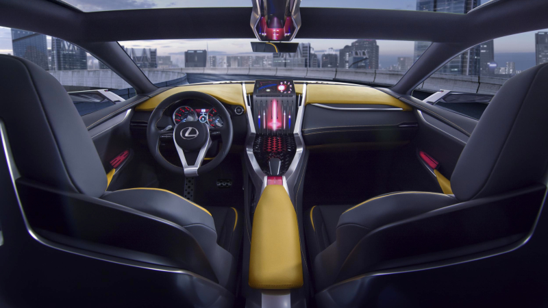Illustration for article titled The Lexus LF-NX Concept Gets The Turbo Four The IS Needs Now